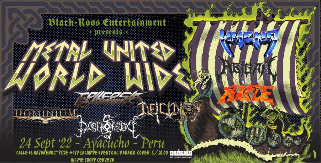 Metal United World Wide 2022 - Avacucho, Peru