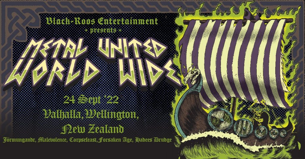 Metal United World Wide 2022 - Wellington, New Zealand